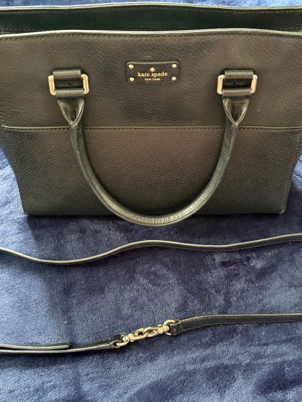 Kate spade black tote
